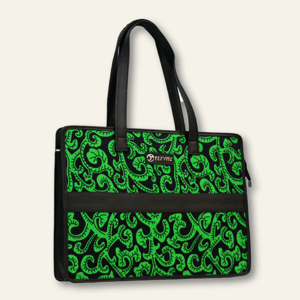 Emerald Vines Office Bag