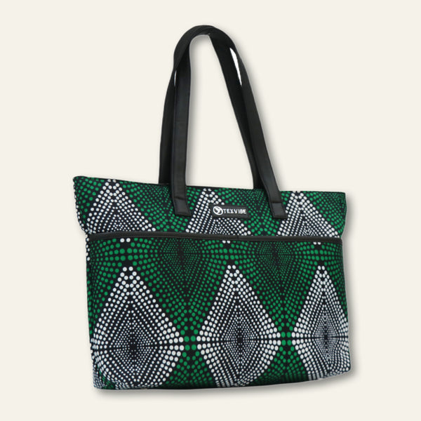 Emerald Diamond Tote Bag