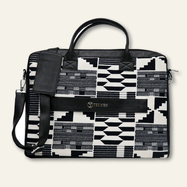 Retro Kente Laptop Bag