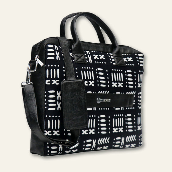 Tribal Blanc Laptop Bag