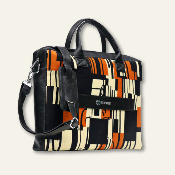 Toffee Elegance Laptop Bag