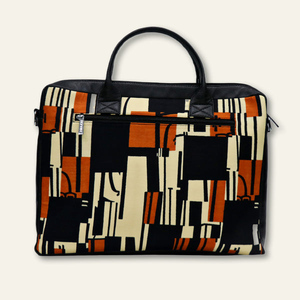 Toffee Elegance Laptop Bag